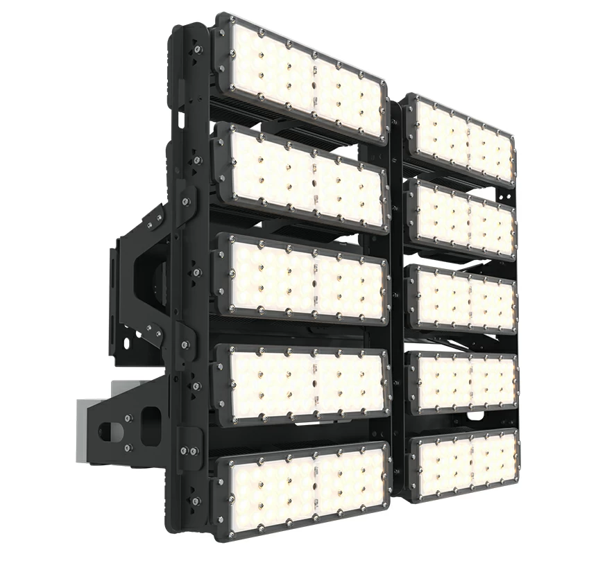Светодиодный прожектор 1000Вт IP65, FG 100 1000W (Линза К/Г), уличный/промышленный