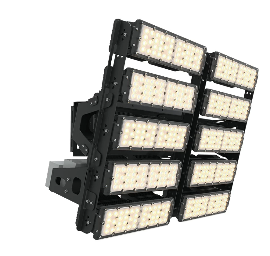 Светодиодный прожектор 1000Вт IP65, FG 100 1000W (Линза К/Г), уличный/промышленный