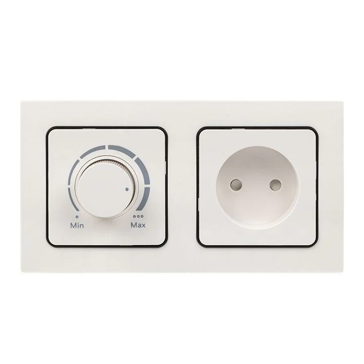 Рамка 2-м Стокгольм бел. с линией цвета черн. PROxima EKF EXM-G-305-10