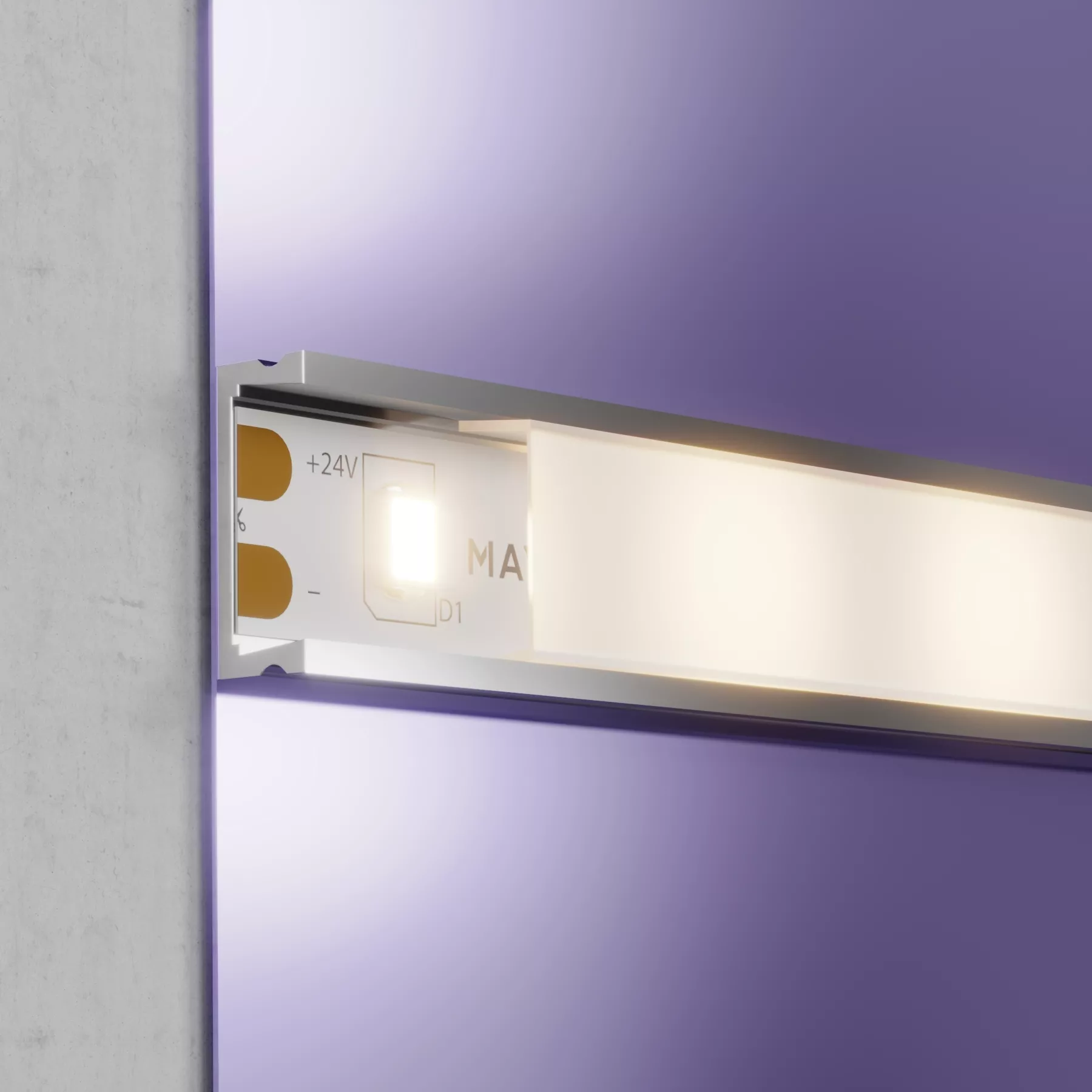 Светодиодная лента 24В 2835 7,2Вт/м 3000K 5м IP20 MAYTONI 20013 Led Strip
