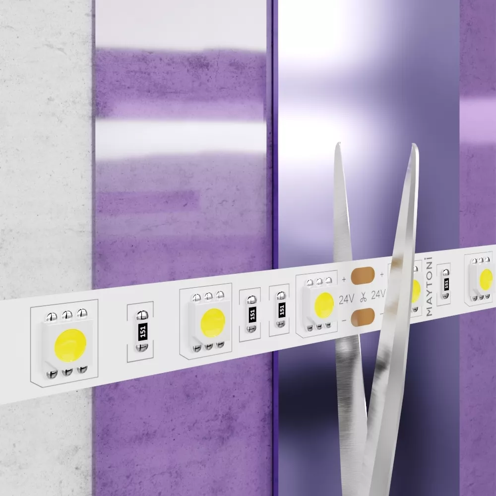 Светодиодная лента 24В 5050 14,4Вт/м 4000K 5м IP20 MAYTONI 10169 Led Strip