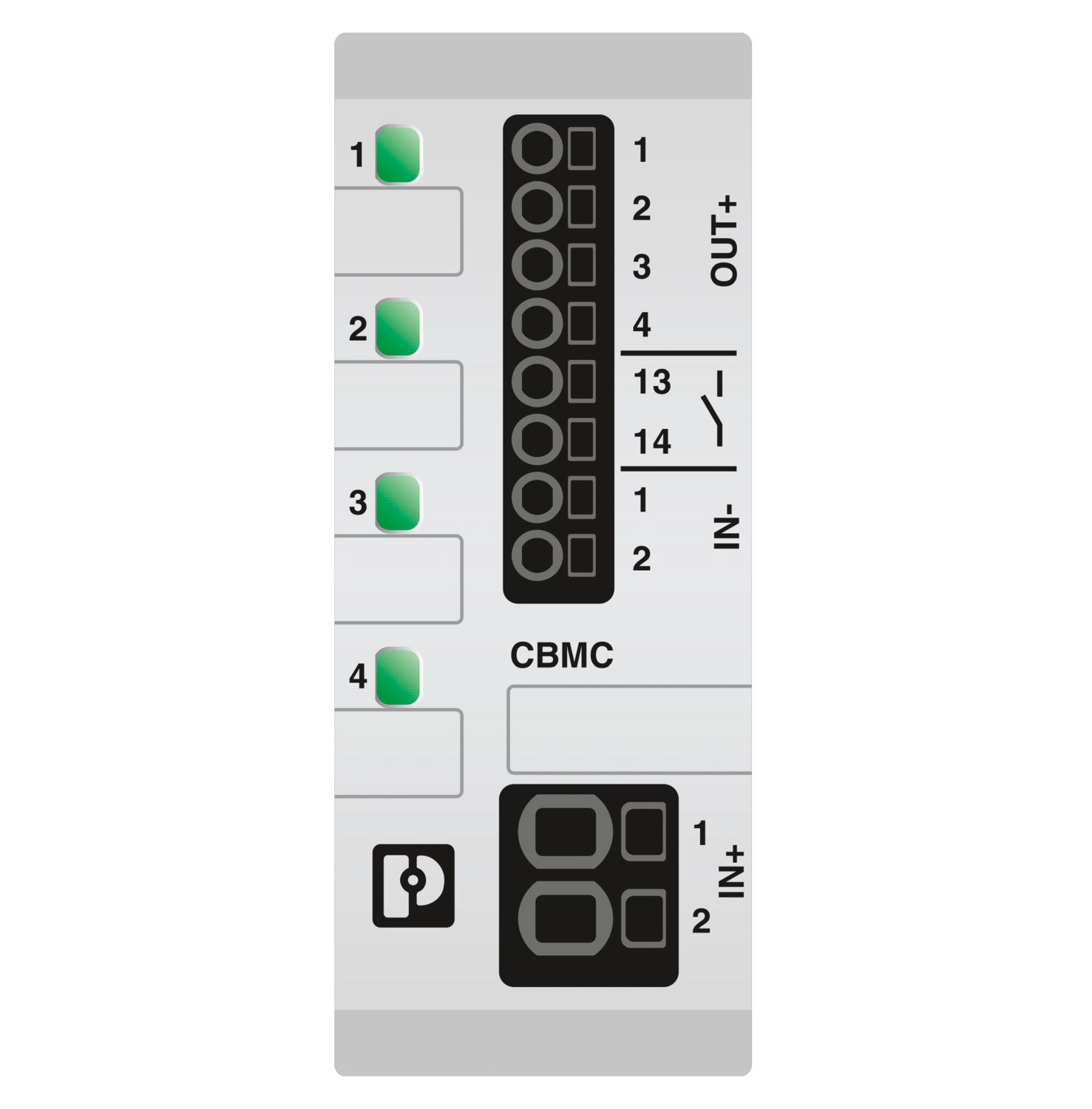 Выключатель электронный защитный CBMC E4 24DC/1-10A NO, 2906032, Phoenix Contact